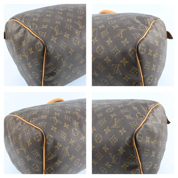 AUTHENTIC LOUIS VUITTON Monogram Speedy 40 Hand Bag bsj630-112925 - Picture 11 of 16